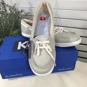 Keds Women Glimmer Metallic Sneakers 8M